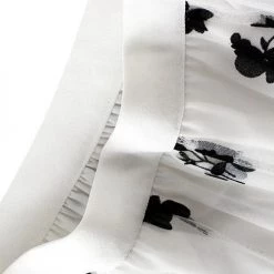 Levency Posy Layer Mesh Mid Skirts New In