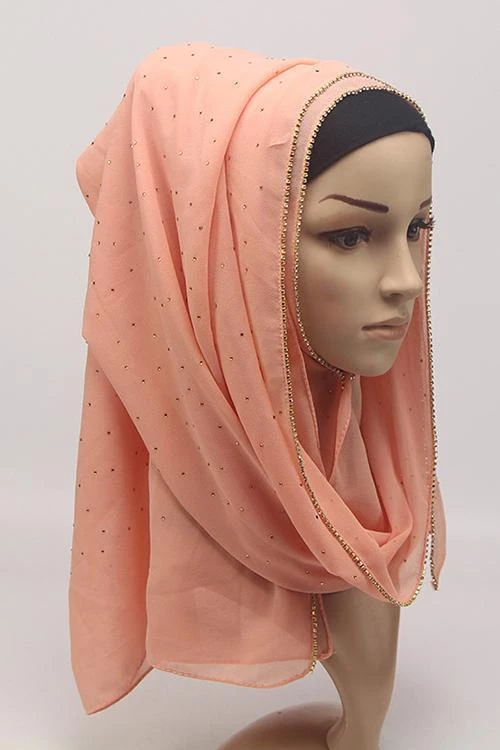 Levency Rhinestone Shawl Scarf 15 Levency Rhinestone Shawl Scarf