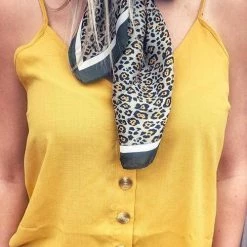 Levency New In Leopard Print Bandanas