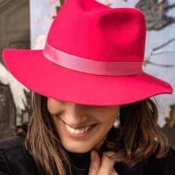 Levency Woolen Fedora Hat New In