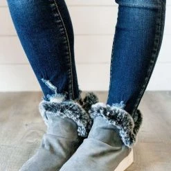 Levency Plush Zipper Sneaker Bootie New In