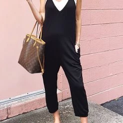 Levency New In Pockets Slip Jumpsuit