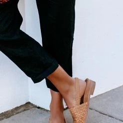 Levency Pointed Toe Flat Sandals New In