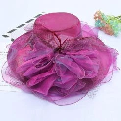 Levency New In Organza Layer Sun Hat