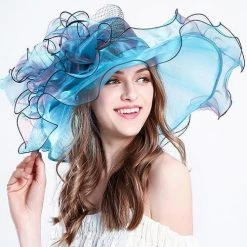 Levency New In Organza Layer Sun Hat