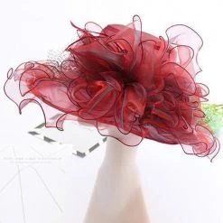 Levency New In Organza Layer Sun Hat