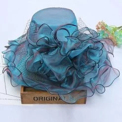 Levency New In Organza Layer Sun Hat