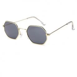 Levency New In Hexagon Sunglasses
