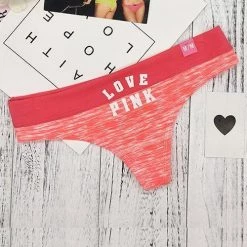 Levency New In Letter Color Block Thong