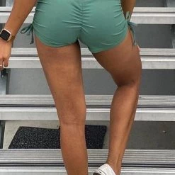 Levency Drawstring V Waist Shorts New In