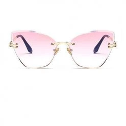 Levency Cat Eye Gradient Sunglasses New In