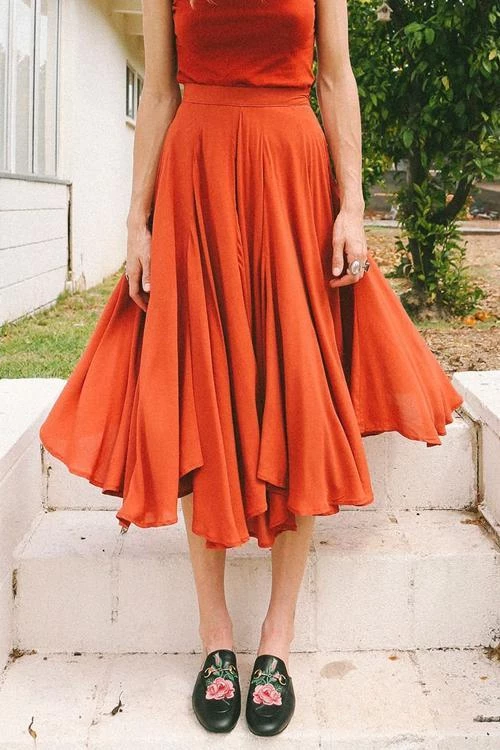 Levency High Waist Pockets Bow Tie Skirts 2 Levency High Waist Pockets Bow Tie Skirts