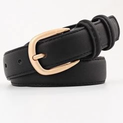 Levency New In Simple Leather Belt