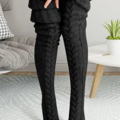 Levency Warm Thigh-High Socks New In