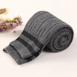 Levency Stripe Weave Over Knee Socks 26 Levency Stripe Weave Over Knee Socks