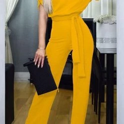 Levency New In Short Sleeve Knot Jumpsuit 29 Levency New In Short Sleeve Knot Jumpsuit