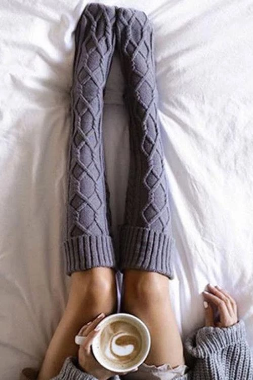 Levency Thigh High Comfy Warm Socks 4 Levency Thigh High Comfy Warm Socks