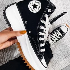 Levency Canvas High-top Platform Trainers New In