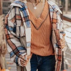 Levency New In Plaid Pockets Button Jackets 18 Levency New In Plaid Pockets Button Jackets