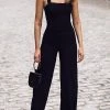 Levency New In Sleeveless Flares Jumpsuit