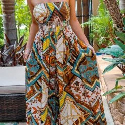 Levency New In Charm Me Wide Legged Tube Jumpsuit