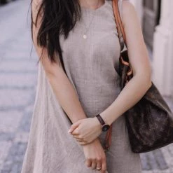 Levency Flowly O Neck Sleeveless Mini Dress 23 Levency Flowly O Neck Sleeveless Mini Dress