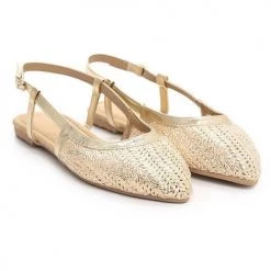 Levency New In Buckel Strap Flat Sandals