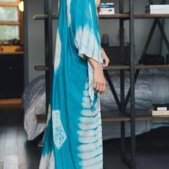 Levency New In Print Long Sleeve Kimono Cardigan