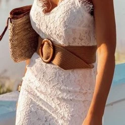 Levency Bohemia Weave O Ring Belt New In