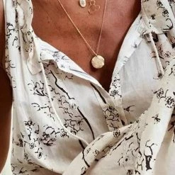 Levency New In Print V Neck Sleeveless Maxi Dresses