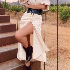 Levency New In Metal D Wide Belt