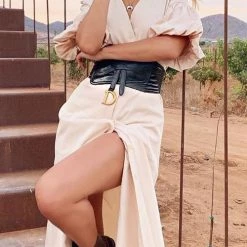 Levency New In Metal D Wide Belt