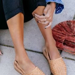 Levency Pointed Toe Flat Sandals New In