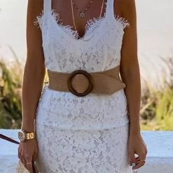 Levency Bohemia Weave O Ring Belt New In