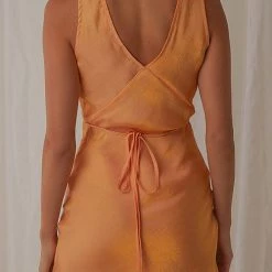 Levency New In Minimalism V Neck Tank Mini Dress