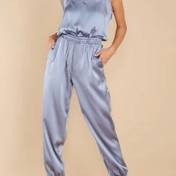 Levency Strappy V Neck Elastic Waist Jumpsuit New In 19 Levency Strappy V Neck Elastic Waist Jumpsuit New In
