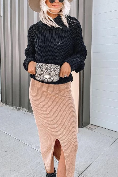 Levency New In Knit Slit Bodycon Skirts 27 Levency New In Knit Slit Bodycon Skirts