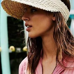 Levency New In Straw Visor