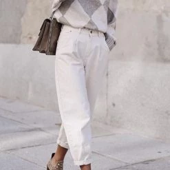 Levency High Waist Denim Bloomers