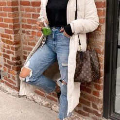 Levency Loose Hoodie Cotton Padded New In