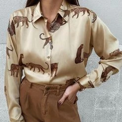 Levency Animal Print Shirt