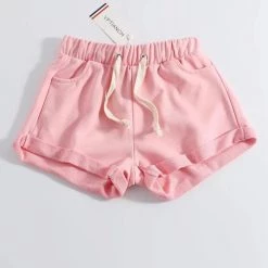 Levency Pockets Drawstring Shorts