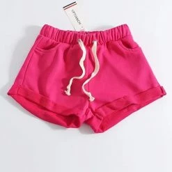 Levency Pockets Drawstring Shorts