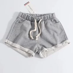 Levency Pockets Drawstring Shorts