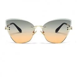 Levency Cat Eye Gradient Sunglasses New In