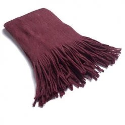 Levency New In Brushed Long Fringed Scarf