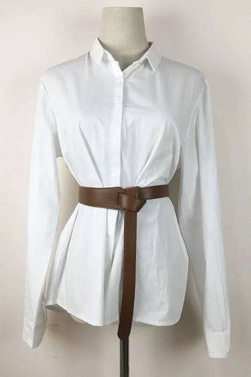 Levency Leather Tied Belt New In 9 Levency Leather Tied Belt New In