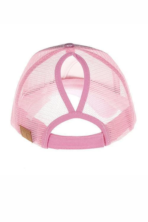 Levency Sequin Mesh Baseball Cap 9 Levency Sequin Mesh Baseball Cap