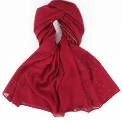 Levency Rhinestone Shawl Scarf 42 Levency Rhinestone Shawl Scarf