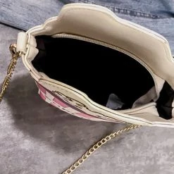 Levency Popcorn Chains Crossbody Bag